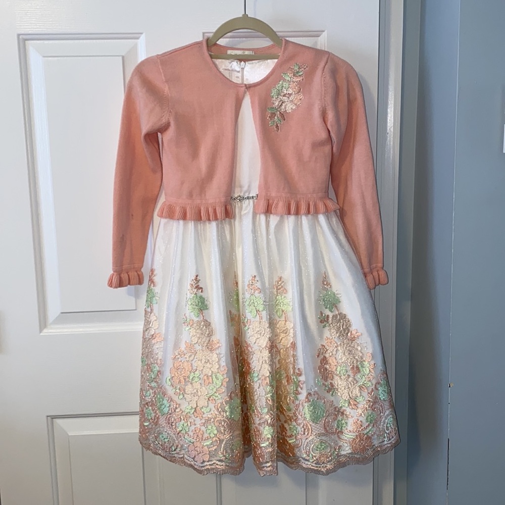 Easter, spring, party dress size 7
